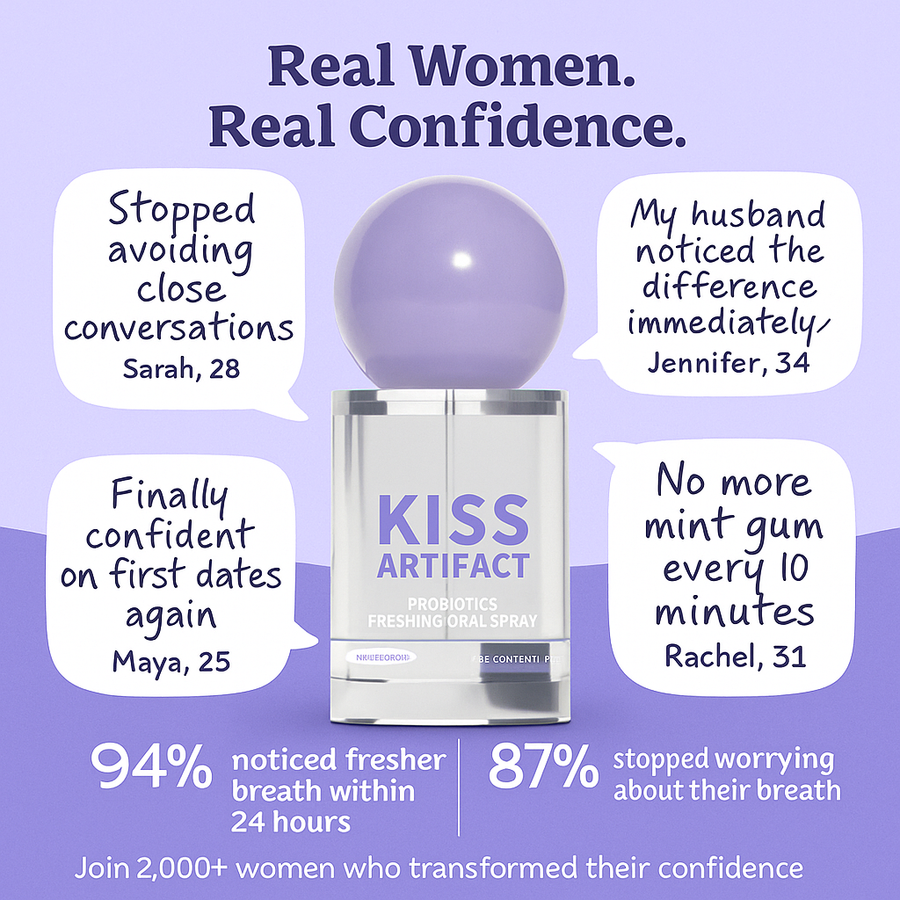 Kiss Artifact™ Probiotic Mint Revival Spray