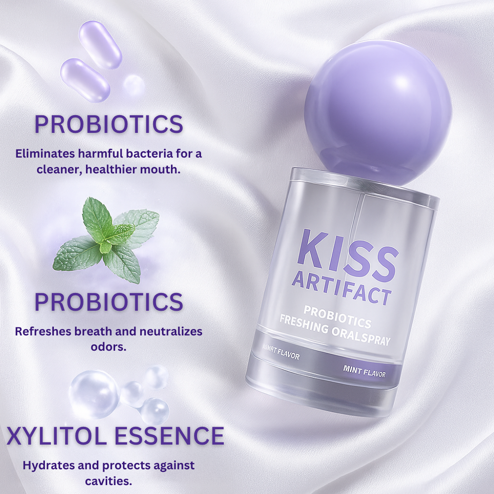 Kiss Artifact™ Probiotic Mint Revival Spray