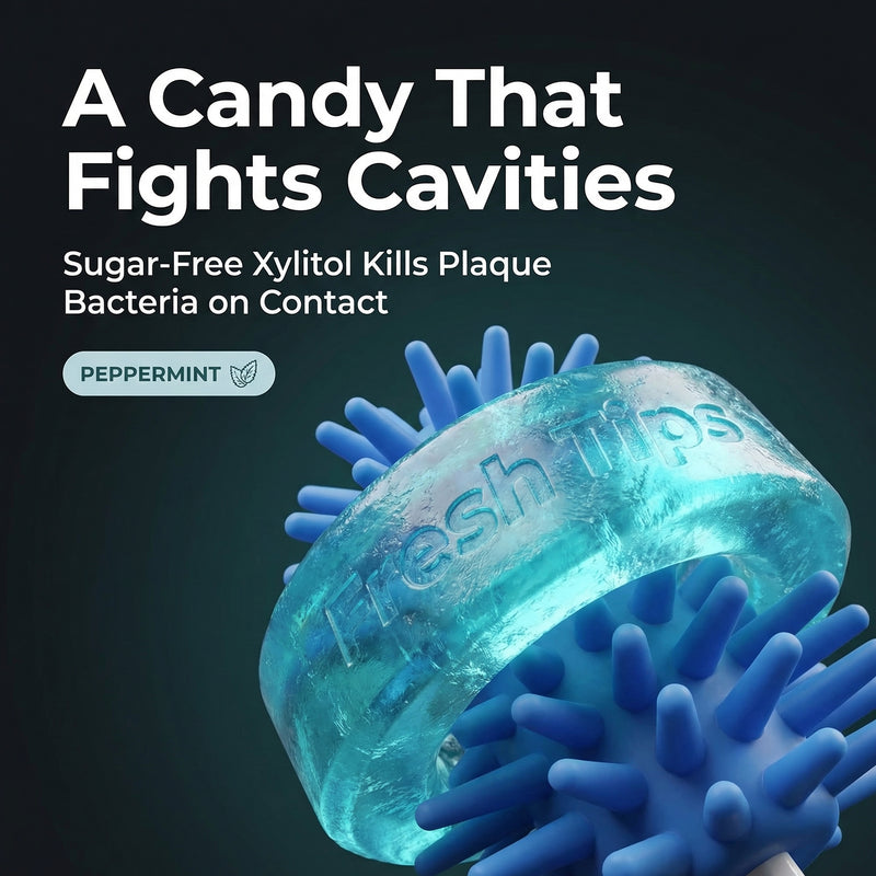 Fresh-Tips Disposable Mini Toothbrush